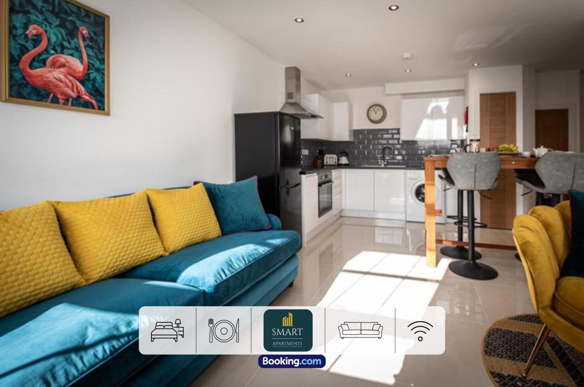 Relaxing Atlantic Mansions By Smart Apartments Short Lets & Serviced Accommodation Apartment Southampton With Free Wifi المظهر الخارجي الصورة